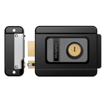 Imagem de Fechadura Elétrica de sobrepor Intelbras FX 1500 Preta