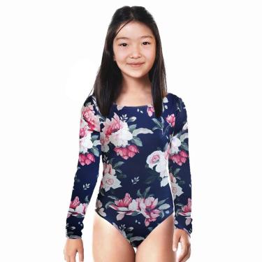 Imagem de Maiô Infantil Manga Longa Proteção Solar Uv 50 Body Surfista