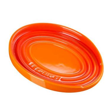 Imagem de Descanso para Colher Oval Laranja Le Creuset