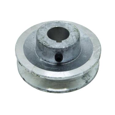 Imagem de Polia Al 3 1/2" 90 Mm 1B C/ Furo 22.22 Mm P/ Motor Weg 5 Cv Monofásico Cj 25Apv Onix 25 Super Ar 25 Mono