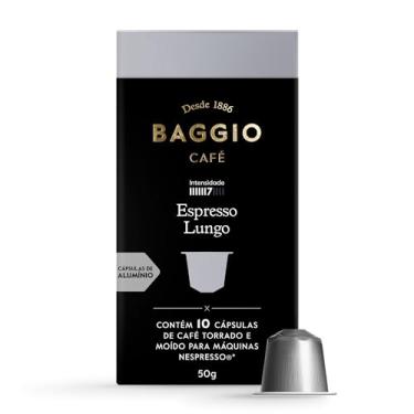 Imagem de Baggio Café Cápsulas De Café Espresso Lungo Compatível Com Nespresso Contém 10 Cápsulas