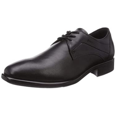 Imagem de ECCO Gravata Oxford masculina Citytray Gore-tex com bico liso, Preto, 12-12.5