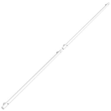 Imagem de Corrimão De Escada Resistente, Corrimão De Escada Para Interior E Exterior, Corrimão De Escada Com Suporte, Fácil De Instalar (Color : White, Size : 3.5m/11.5ft)