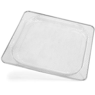 Imagem de Cesta de fritadeira de aço inoxidável compatível com forno digital Air Fry 8 em 1 Ninja Foodi SP100, FT102, SP102, SP101C