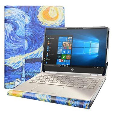 Imagem de Alapmk Capa protetora para Lenovo IdeaPad Slim 3 Chromebook Gen 8/Yoga Pro 9i Gen 8 14, capa para HP Chromebook x360 14a-caXXXX 14a-ca0030wm e Vostro 14 3430 3435/Latitude 3445 Chromebook de 14