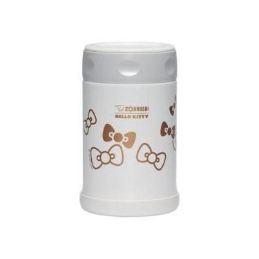 Imagem de Lancheira Térmica Zojirushi Sw Eae50ktwa 500ml Hello Kitty Branco