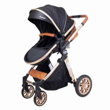 Imagem de Carrinho De Bebê Ares Plus Preto - Passear