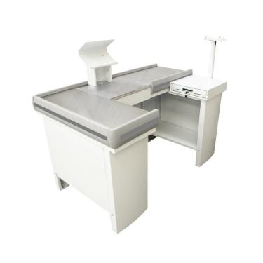 Imagem de Checkout Leve De 1,50M Mesa Reta Com Kit e Furação Para Balança Innal