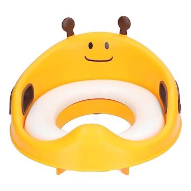 Imagem de Assento penico para bebês, almofada de pvc para treinamento de penico, fácil de lavar, design ergonômico, assento sanitário para crianças pequenas