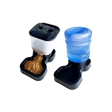 Imagem de Combo Bebedouro 10 Litros e Comedouro 8 Litros Automático Cães