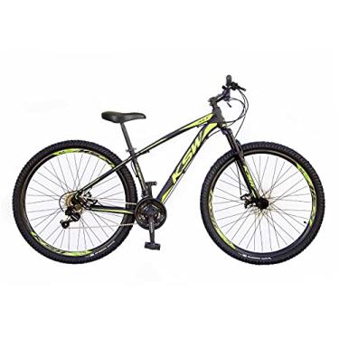 Imagem de Bicicleta Aro 29 KSW XLT 2020 Altus 24v e Trava,21,Preto Verde