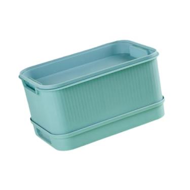 Imagem de Gralara Bandeja de Brotos de Sementes Mini Estufa Kits de Germinação Bandeja de Início de Sementes Multiuso para Brócolis Baunilha Perilla Alfalfa Rabanete, azul