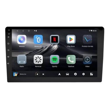 Imagem de Central Multimídia Universal Adak G2 Tela de 9" QLED 2GB de RAM 64GB Android Auto e Carplay