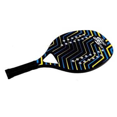 Imagem de Raquete De Beach Tennis Sand Spin Aloha Azul - Azul