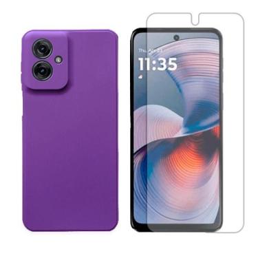 Imagem de Capa Anti Impacto Para Motorola Moto G55 + Pelicula Hidrogel - GR Glob