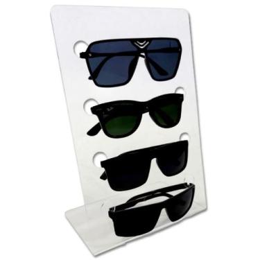 Imagem de Expositor Para Óculos Em Acrilico Suporte Mesa Casa Vitrine para Ótica
