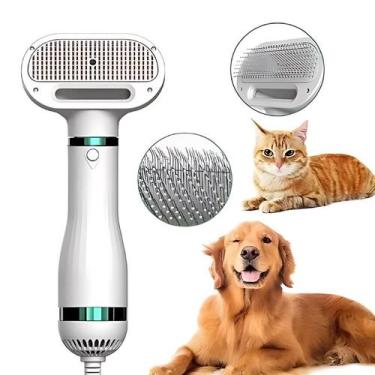 Imagem de Pente Secador Pet Portátil e Silencioso  Perfeito para Animais Pequeno