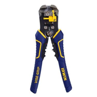 Imagem de Alicate Desencapador Para Fios 8" Vise Grip Irwin, Azul