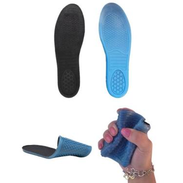 Imagem de Palmilha Gel Silicone Forrada Confortável Dia a Dia - Portgas, 41/44