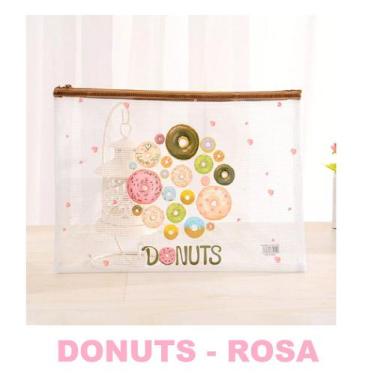 Imagem de Necessaire Pasta A4 Para Organizar Maquiagem - Dafu