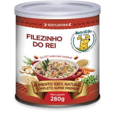 Imagem de Alimentação Natural Filezinho do Rei - Comida para Cachorro, Ração úmi