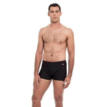Imagem de Sunga Adulto Boxer Masculina Preto - Stewardess, Preto, P