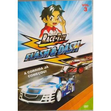 Imagem de DVD Race -Tin Flash & Dash - Vol.3 Embalagem de Papel - TOP DISC