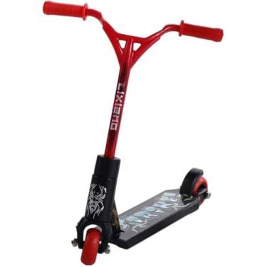 Imagem de Htppzjr 1PC Mini Finger Scooter, Cute Mini Skateboards Plastic Finger Skateboards Finger Sport Toy Interactive Finger Toys Photography Props(red)