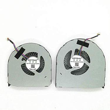 Imagem de Ventilador de refrigeração para CPU e GPU de substituição para ventilador Dell Precision 17 7710 M7710 M7720 série EG75150S1-C030-S9A e EG75150S1-C040-S9A 0YJNJK 0VNPPK YJNJK VNPPK