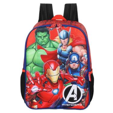 Imagem de Mochila G Escolar Alças Vingadores Is41561Ag Marvel
