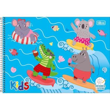Imagem de Caderno Espiral Cartografia e Desenho Capa Dura Sapeca Kids Menina/Men