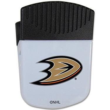 Imagem de NHL Siskiyou Sports Fan Shop Anaheim Ducks Imã com clipe de chip com abridor de garrafa, cor única do time