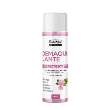 Imagem de Demaquilante Rosa Mosqueta Colágeno Elastina Nutri Limpa 100ml Face Be