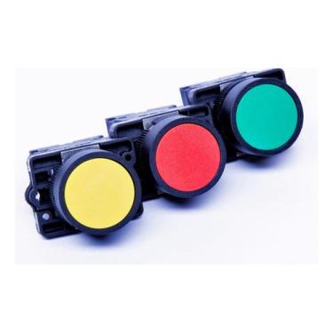 Imagem de Botão  Pulsante Contato 1na Nc 22mm - Altronic