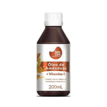 Imagem de Óleo De Amêndoas Natural Bem Care Com 200Ml - 3-BEM CARE IDEAL COSMETI