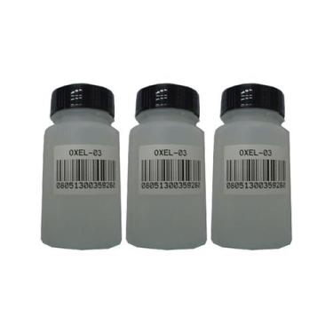 Imagem de Kit 3 Solução Eletrolítica Oxel-03 30ml Utilizada Medidor Oxigênio Mo-