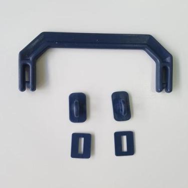 Imagem de Kit Alça para Maleta Executiva Azul Marinho - 10 unidades - Alças