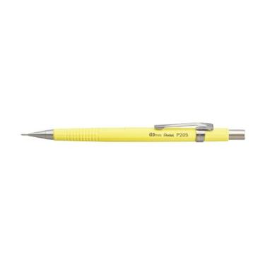Imagem de Lapiseira Sharp P200 0.5mm Pentel, Amarelo Pastel