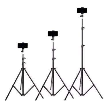 Imagem de Tripé Para Telefone Camera Ring Light Profissional 2,18cm - CABLEE