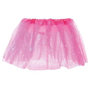 Imagem de Saia Rosa Escuro Com Led Infantil - 1 unidade - Cromus  - Rizzo