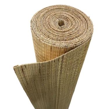 Imagem de 25mt x 40cm Esteira De Palha Junco Tapete, Forro, Pergolado, Gazebo - 