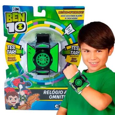Imagem de Brinquedo Do Ben 10 Relógio Digital Omnitrix Com 10 Frases Em Portuguê