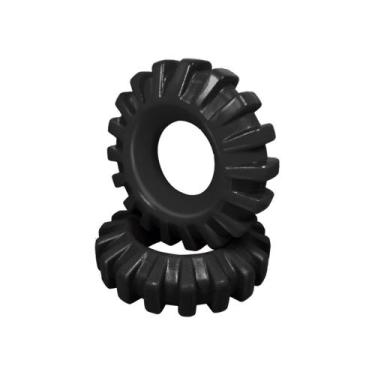 Imagem de Brinquedo caes pneu rally especial borracha n1 - p (black) - FURACAO P