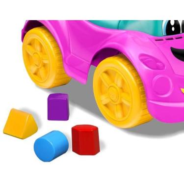 Imagem de Totokinha Carrinho Didático Buzina Acessórios Infantil Bebe Menina Car