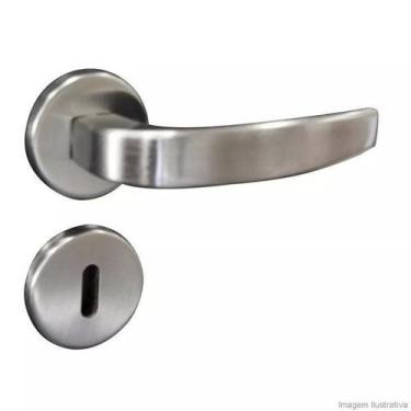 Imagem de Fechadura Vic Cromo Acetinado Interna - Pado