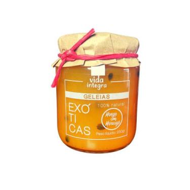 Imagem de Geleia exótica de Manga com Maracujá 250 Gr - Vida Íntegra