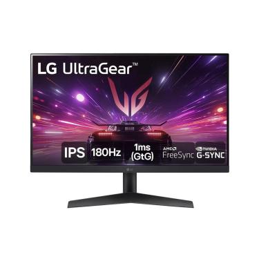 Imagem de Monitor full HD 24 LG Gamer 24GS60F-B Led, ips, amd freesync, hdmi, 180Hz