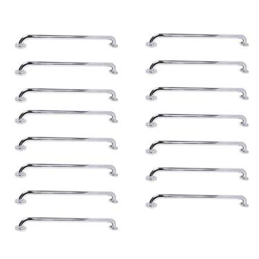Imagem de Barra de Apoio 70cm Inox Kit 15 Unidades Segurança Deficiente Idoso Pa