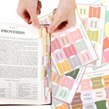 Imagem de Noveread Pestañas Para Biblia En Español Tabs da Bíblia Espanhol Tabs da Bíblia em tom terra Tabs de livros da Bíblia Católica para mulheres e homens, fáceis de ler, aplicar, guias de diário