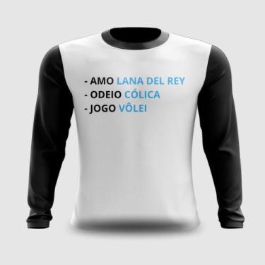 Imagem de Camiseta Manga Longa Amo Lana Del Rey Carnaval - FABRIQUETA, GG